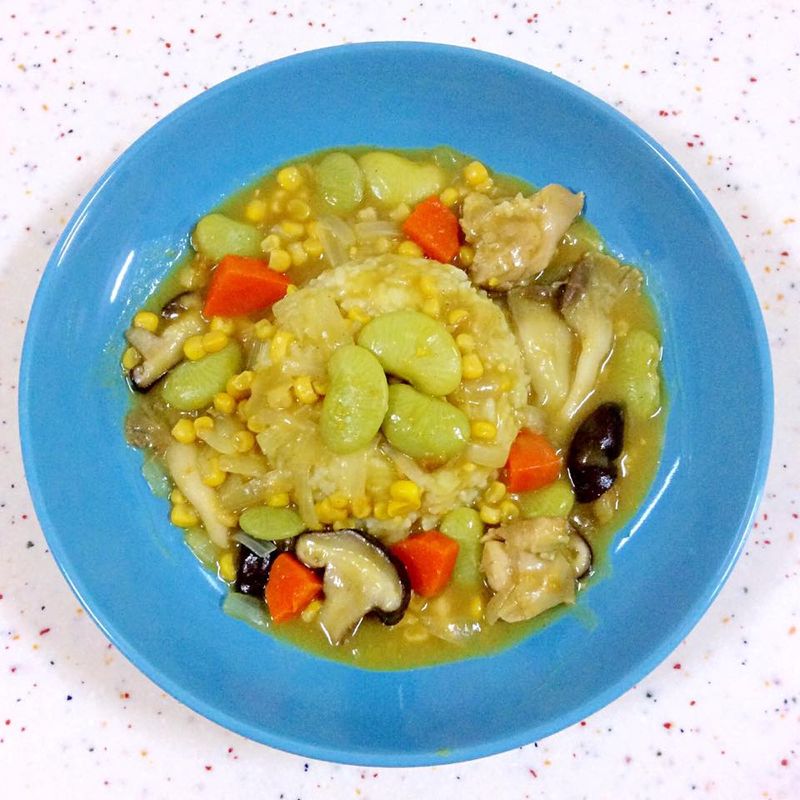 皇帝豆雞肉咖哩飯