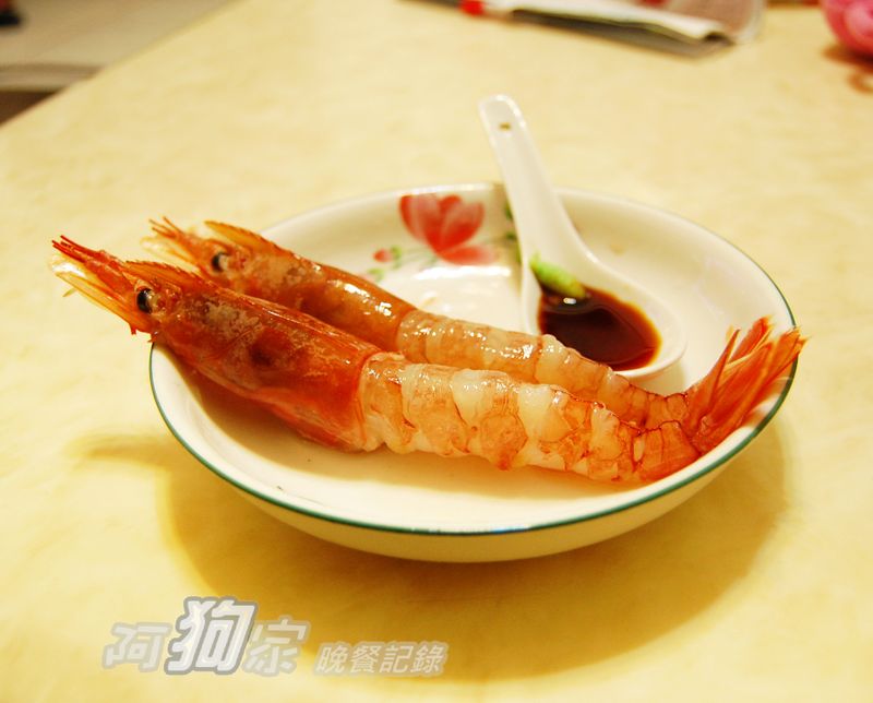 天使紅蝦三吃 之 赤身