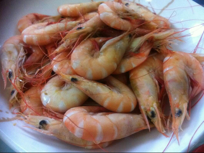 焗盐鲜虾