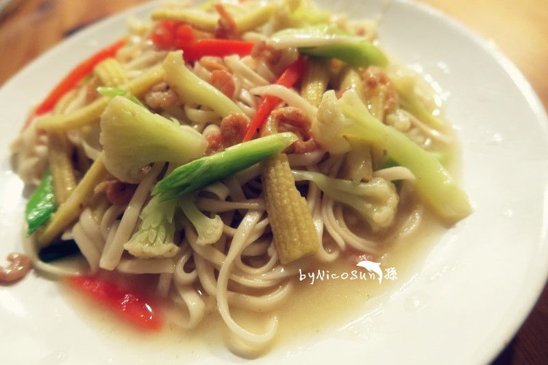 鮮蔬炒麵
