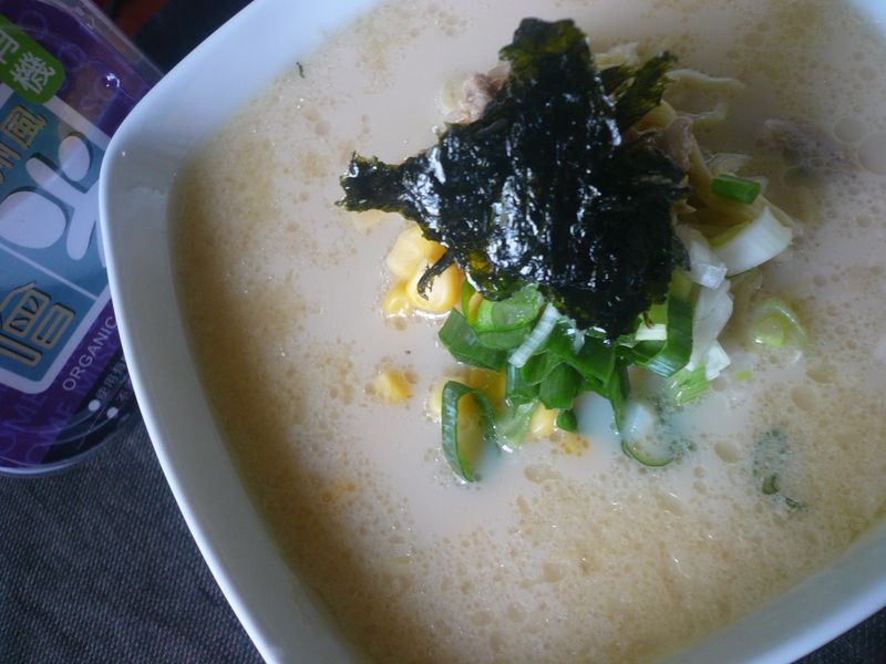 簡易豚骨拉麵