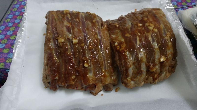 蜜汁烤肋排