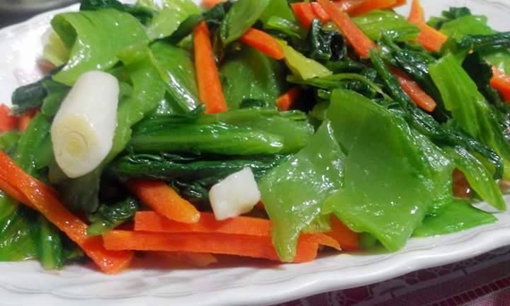 清炒芥菜（刈菜）【豆豆愛的料理】