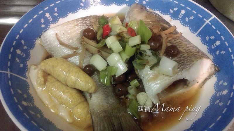 破布子清蒸鱸魚🐟《深夜食堂x鮮食家》