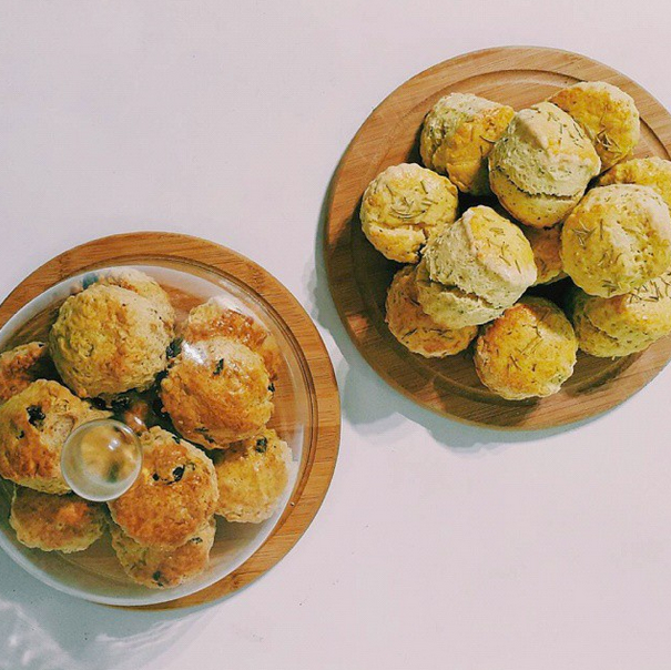 |日日點心|Scone"迷迭香海鹽司康"
