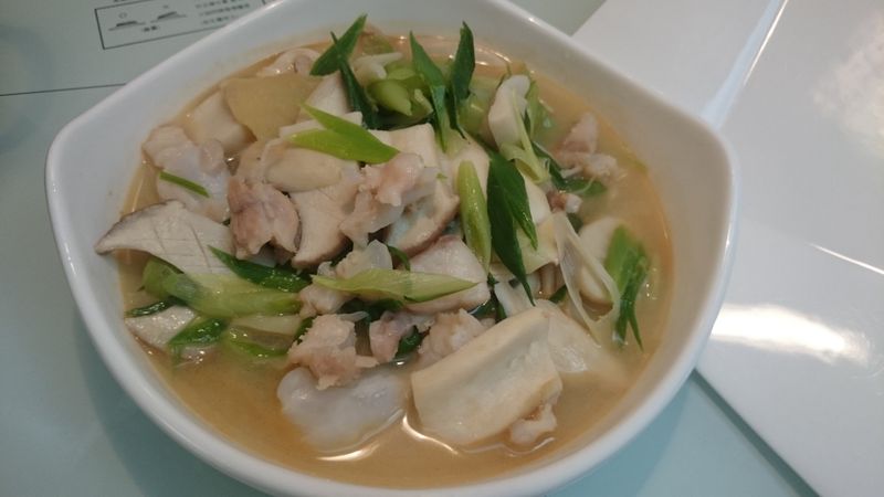 麻油曼波魚炒杏鮑菇