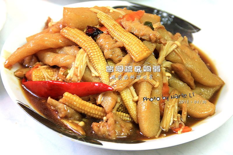 瑪莉廚房:醬滷蔬食豆渣蒟蒻