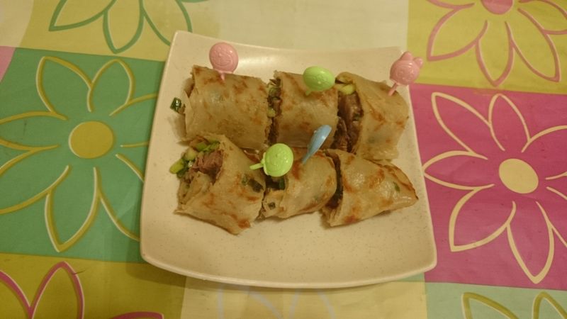 牛肉捲餅