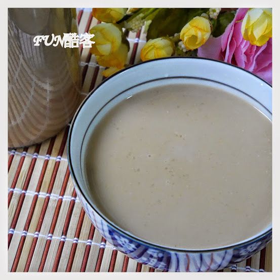 香濃好喝的米漿(豆漿機)