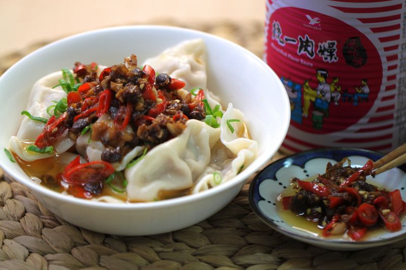 辣味油蔥水餃肉燥拌醬[統一肉燥風味醬]