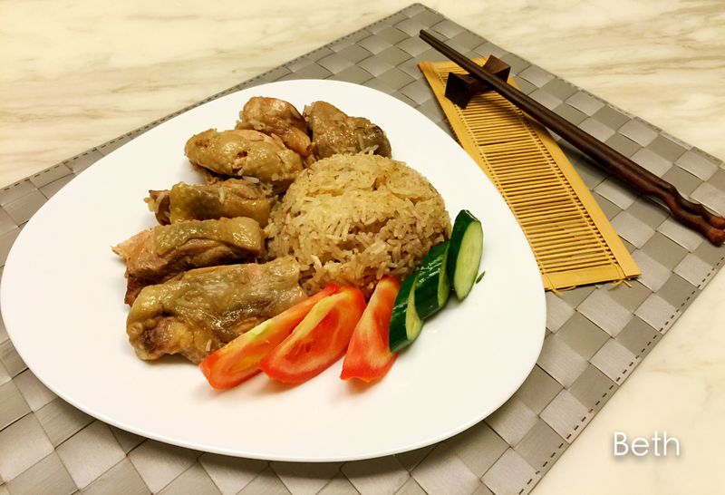 新加坡風味-海南雞飯