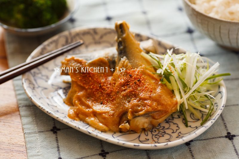 (超簡單) 味噌鯖魚煮