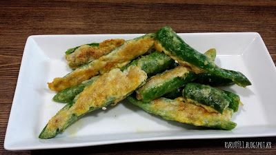 辣椒豬肉豆腐煎餅오이고추고기두부전