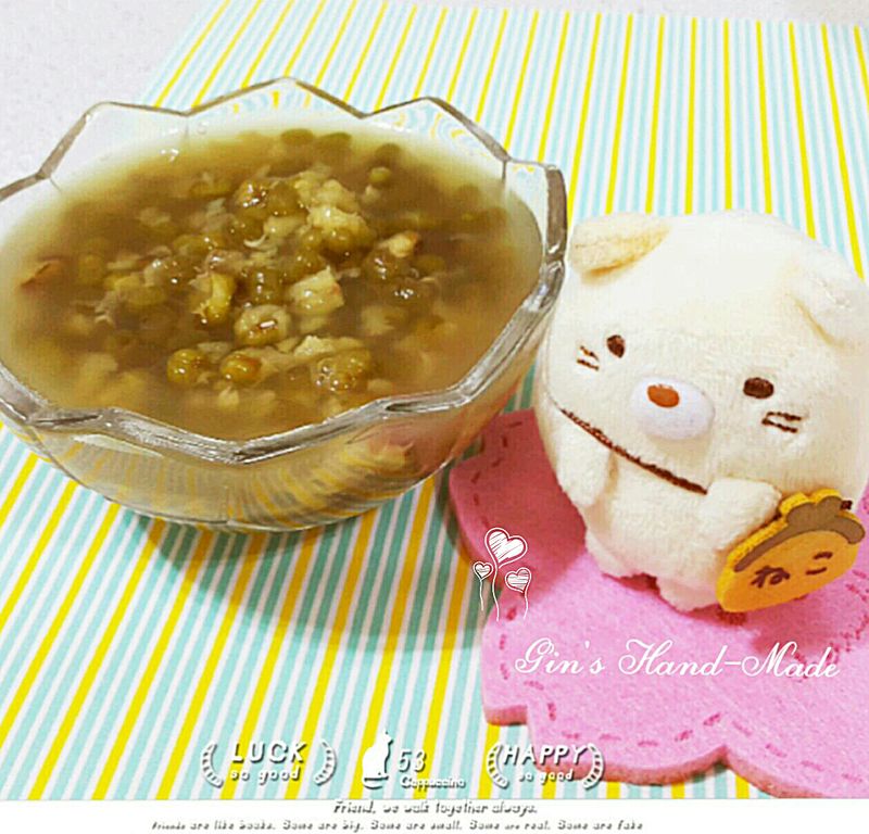 用電鍋簡單煮 * 綠豆湯 *