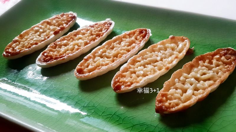 杏仁角船型餅