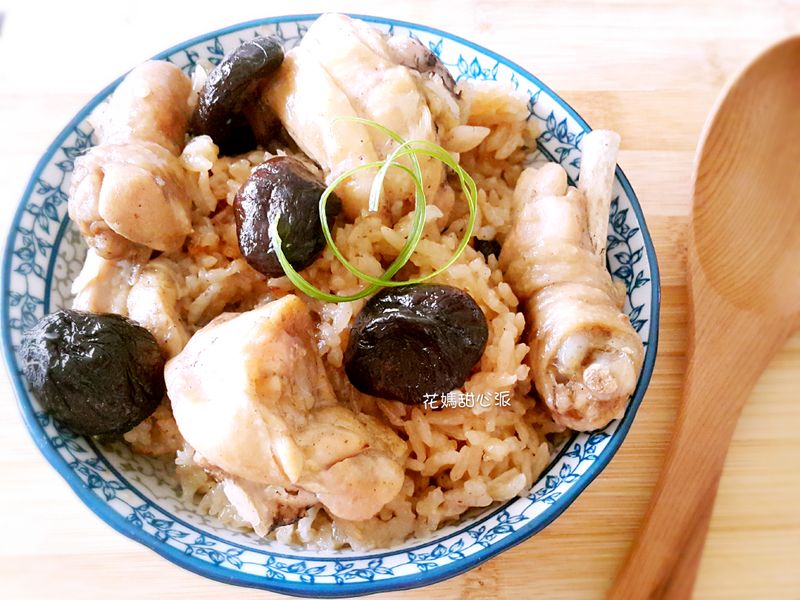 香菇雞炊飯(電鍋版)