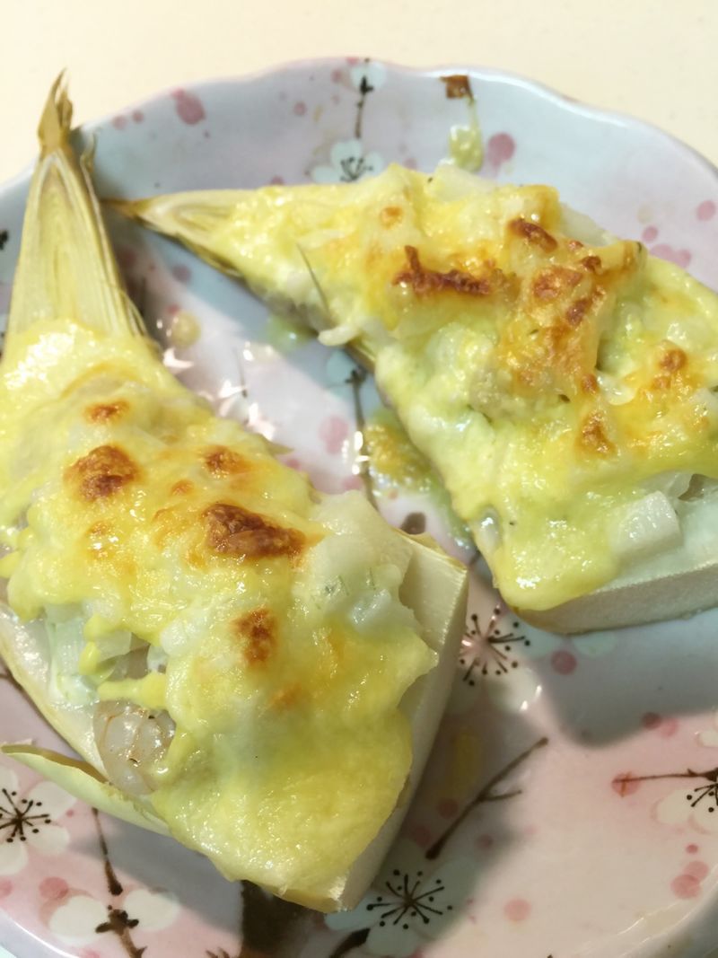 焗烤鮮筍