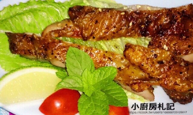 薄荷烤雞腿