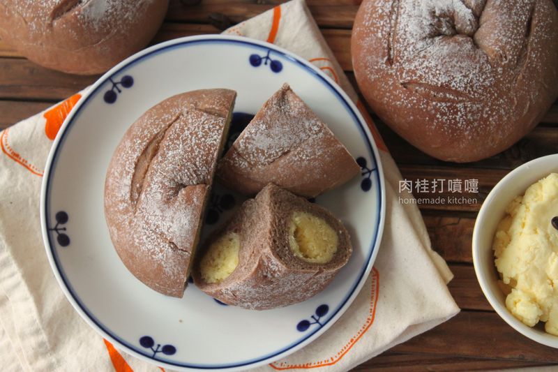 咖啡拿鐵歐式麵包