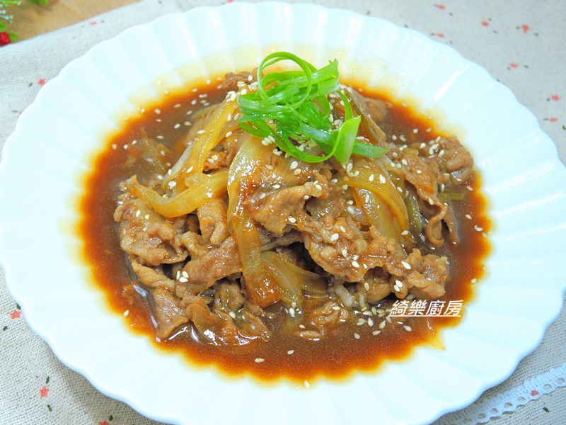 蜜汁洋蔥燒肉