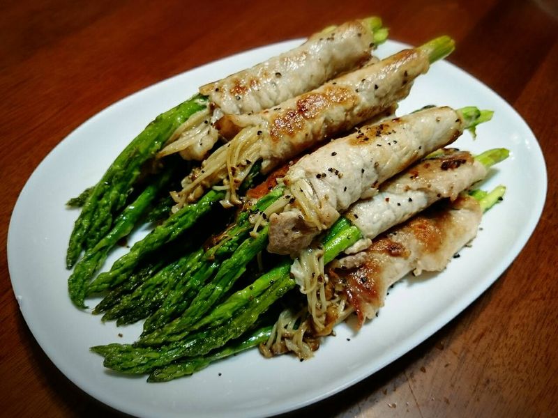 蘆筍豬肉捲