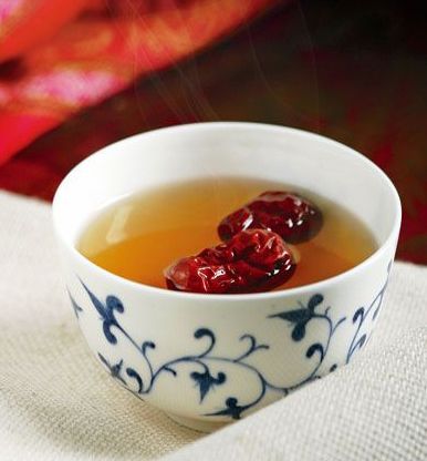 嫩膚果梨棗茶