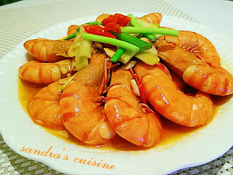 酸辣鮮蝦