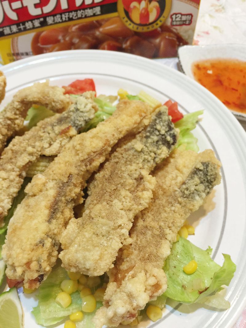 咖哩酥炸魚片