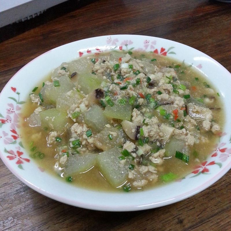 香菇肉末煮冬瓜