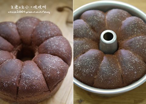 花型巧克力煉乳麵包【松下烘焙賽】