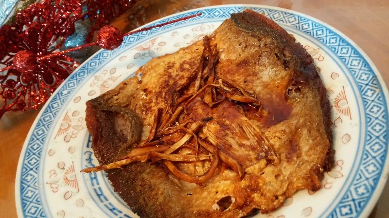 醬煎脆皮虱目魚