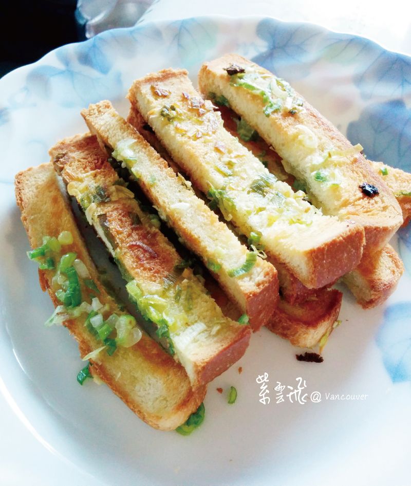 香蒜吐司-青蔥醬DIY