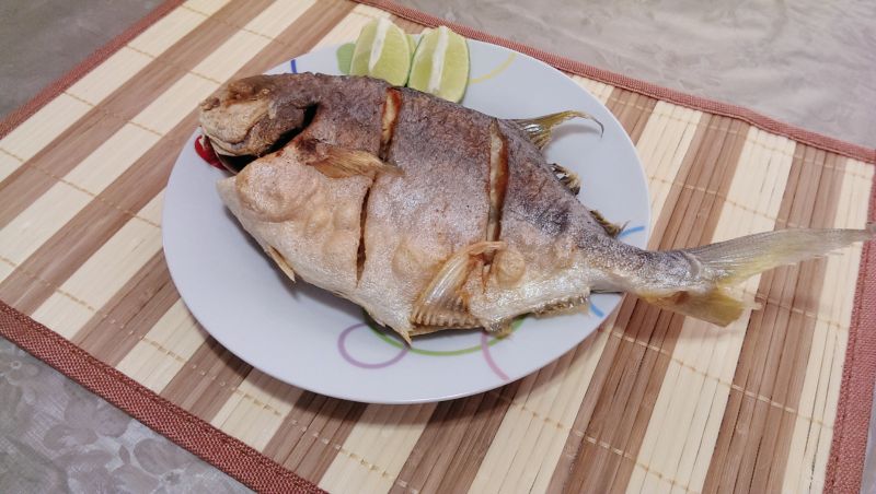 香煎金鯧魚