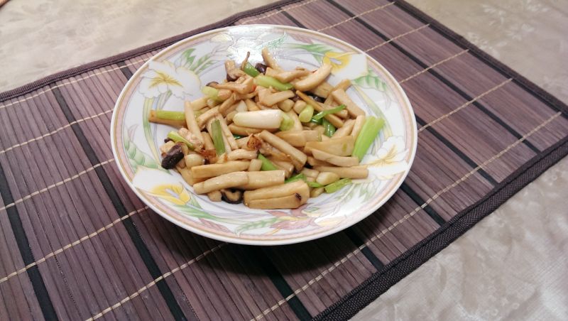 蔥爆杏鮑菇