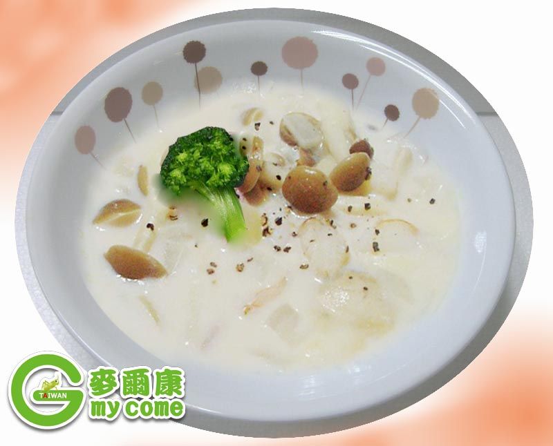 菇菇燕麥濃湯