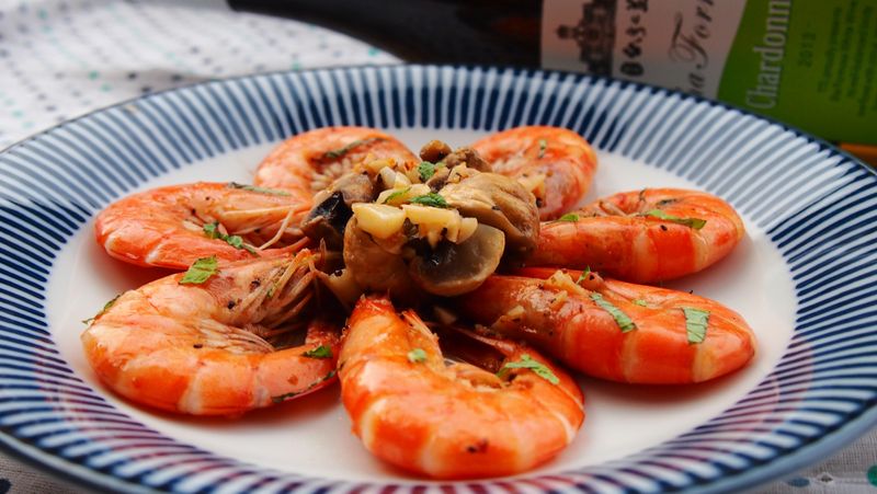 奶油蒜味鮮蝦