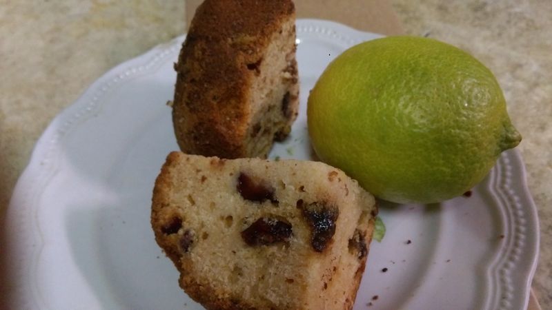 (蛋奶素)蜂蜜檸檬莓果蛋糕by麵包機
