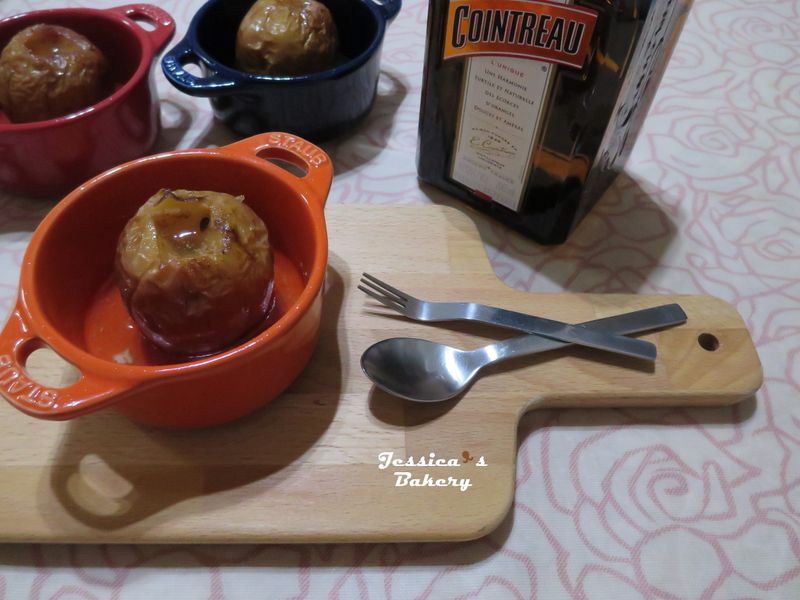 肉桂奶油烤蘋果
