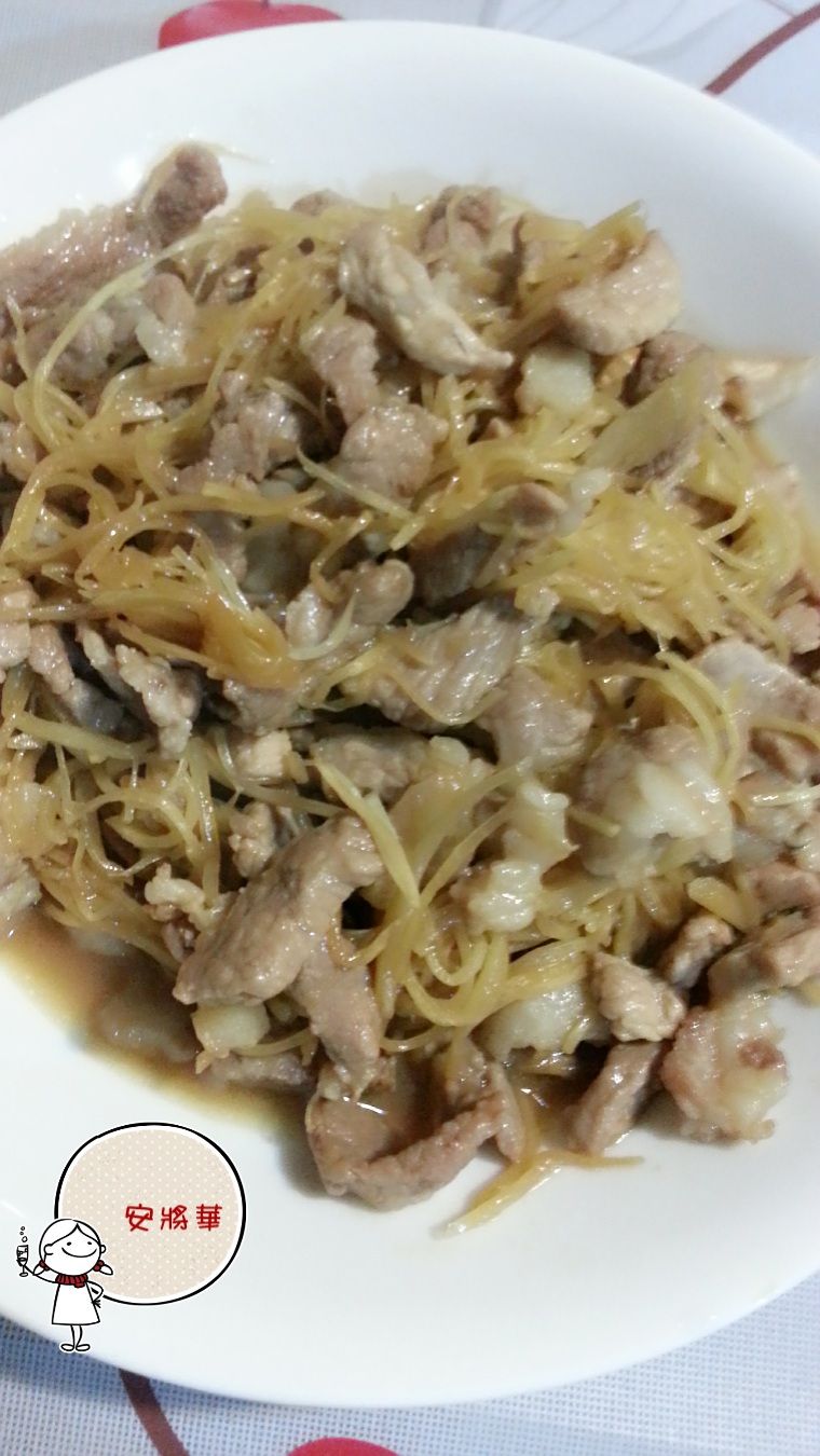 嫩薑絲炒肉