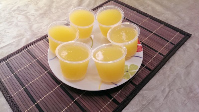 芒果洋菜果凍