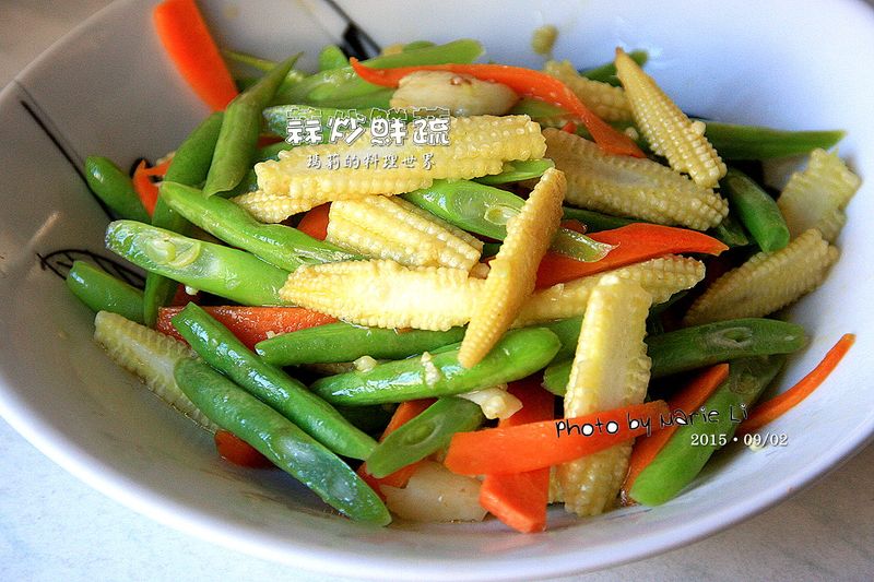 瑪莉廚房:蒜炒鮮蔬