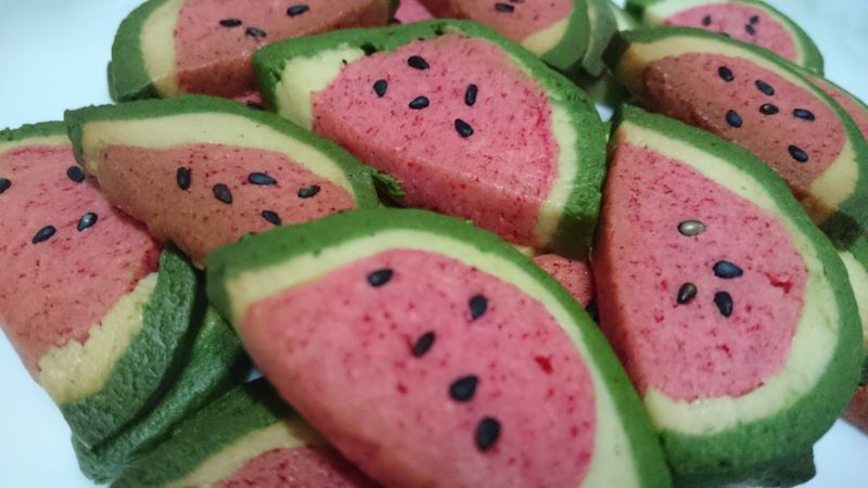 西瓜餅乾(水波爐料理)