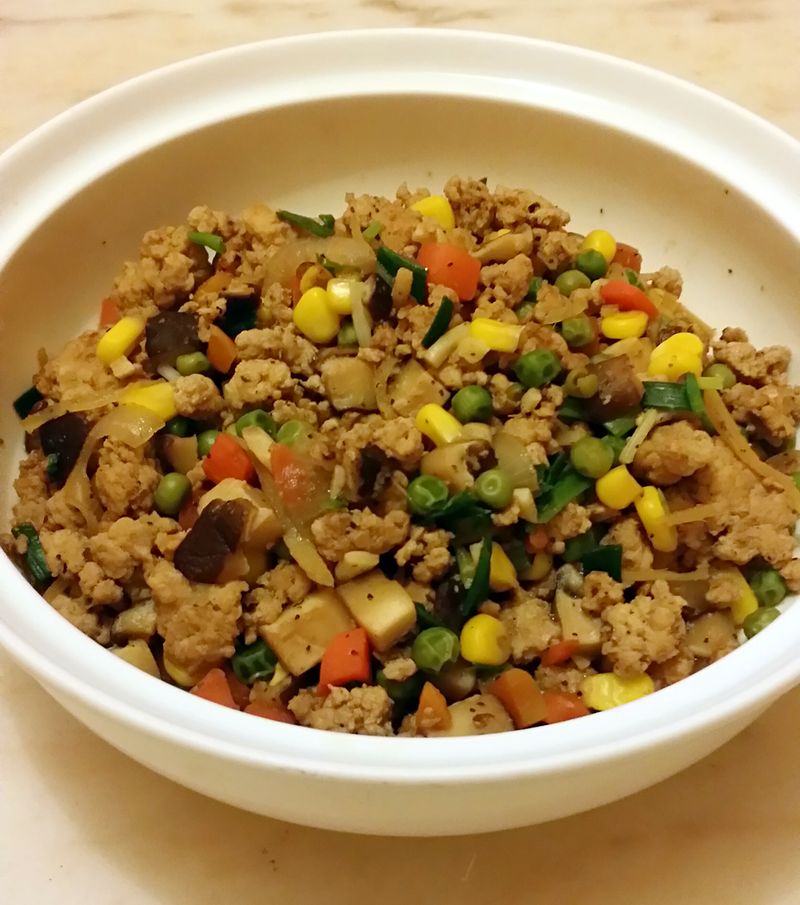粒粒炒肉碎