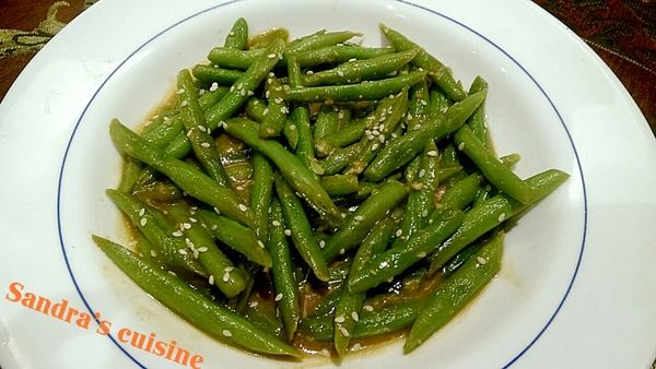 味噌四季豆