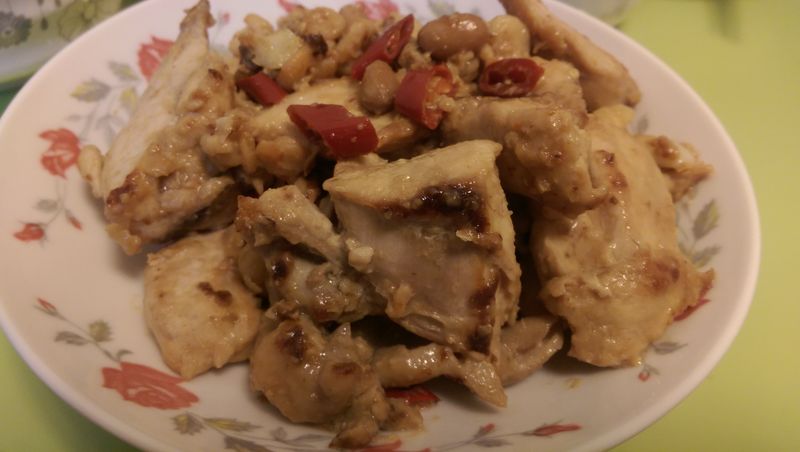 辣炒雞肉蝦仁