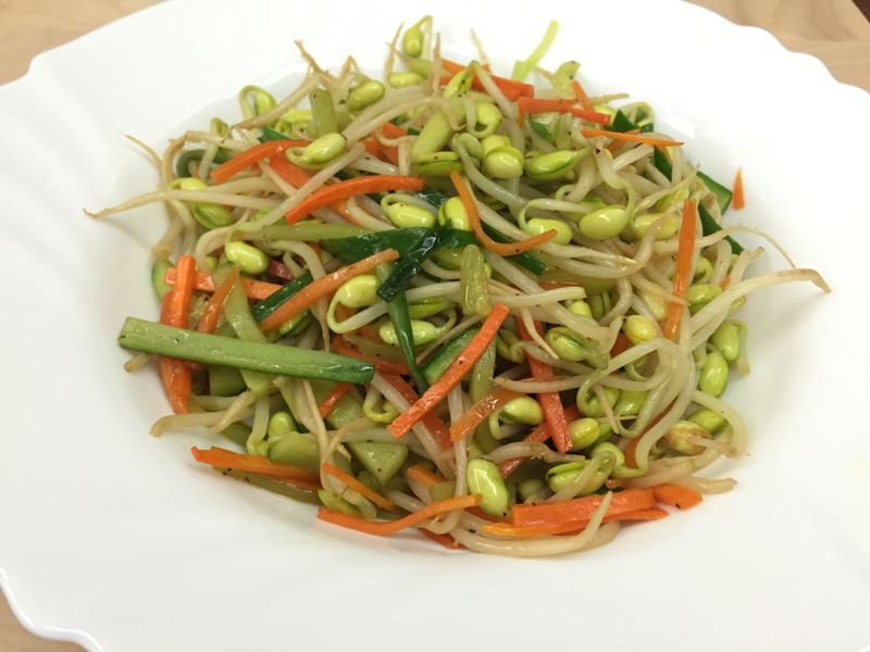 圈媽 三色銀芽(豆芽菜、小黃瓜、紅蘿蔔)