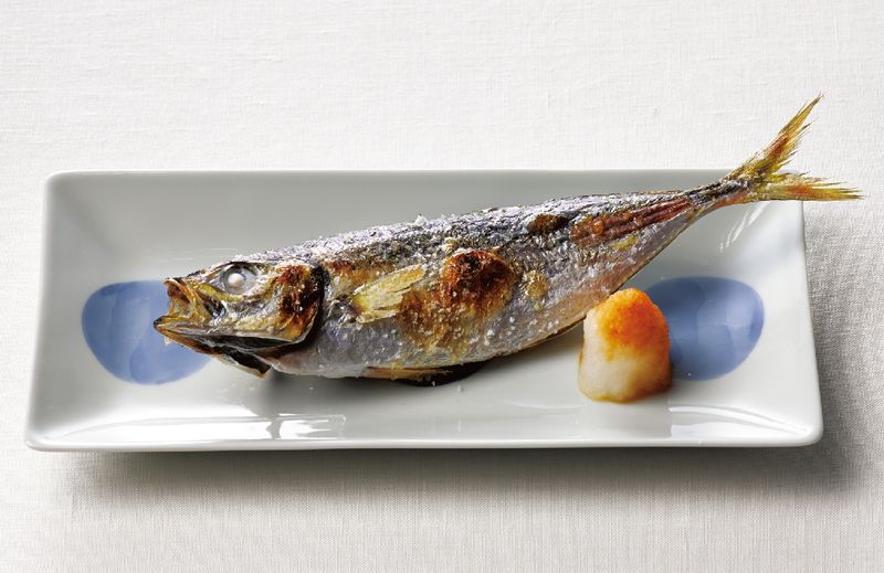 東販小食堂:基礎和食 鹽烤竹筴魚