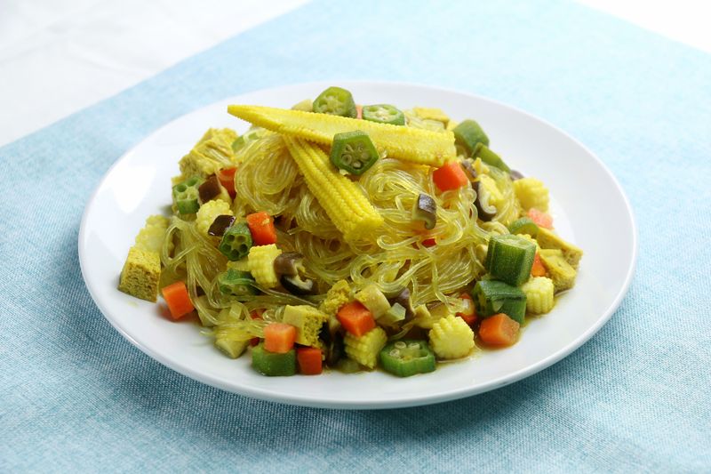 蔬食咖哩冬粉「鍋寶創意料理」