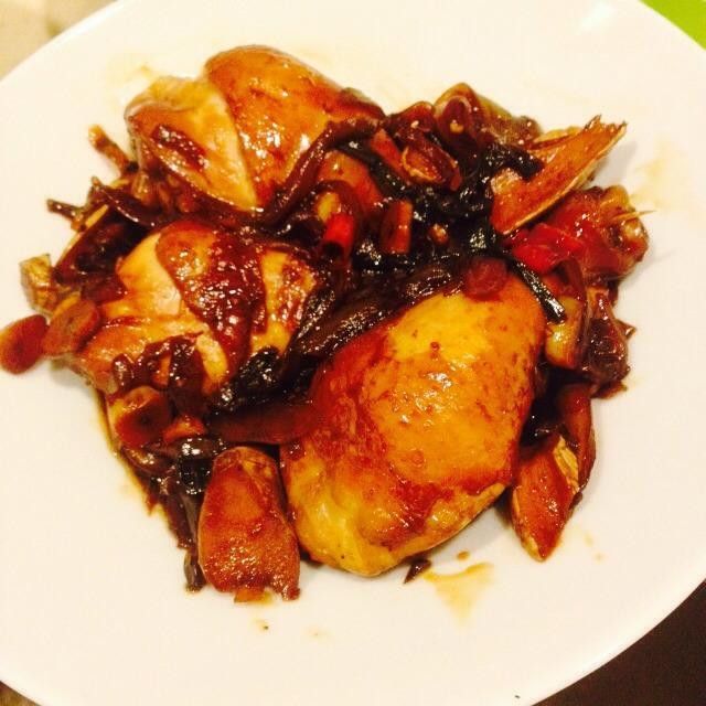 蔥燒棒棒腿