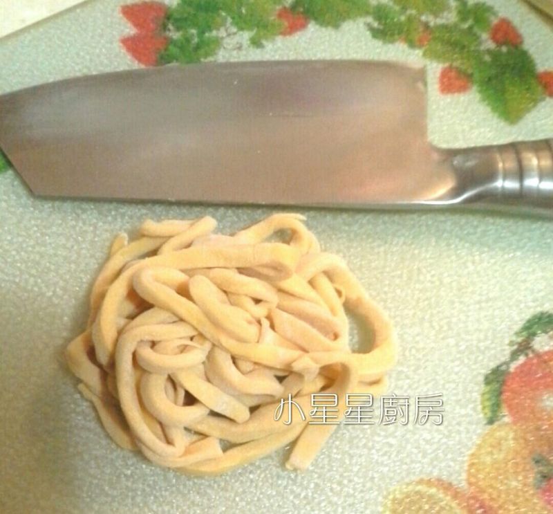 南瓜手工麵條